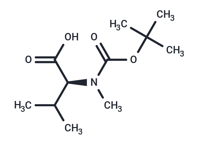 化合物 N-(tert-Butoxycarbonyl)-N-methyl-L-valine,N-(tert-Butoxycarbonyl)-N-methyl-L-valine