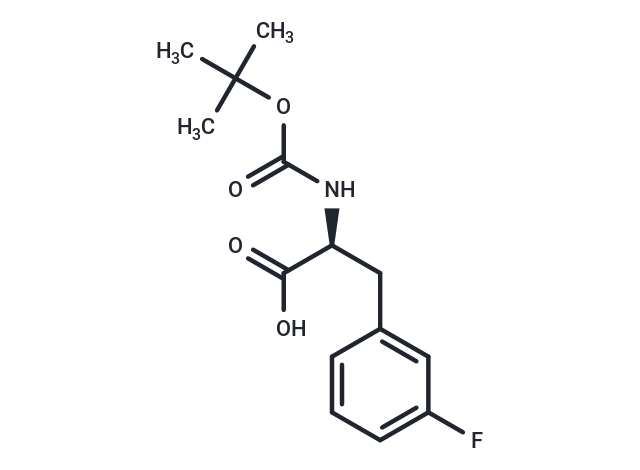 化合物 Boc-Phe(3-F)-OH,Boc-Phe(3-F)-OH