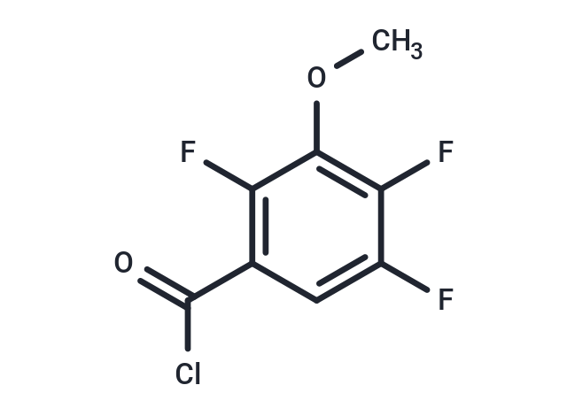 化合物 2,4,5-Trifluoro-3-methoxybenzoyl chloride,2,4,5-Trifluoro-3-methoxybenzoyl chloride