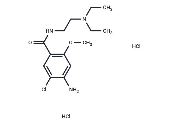 化合物 Metoclopramide dihydrochloride,Metoclopramide dihydrochloride