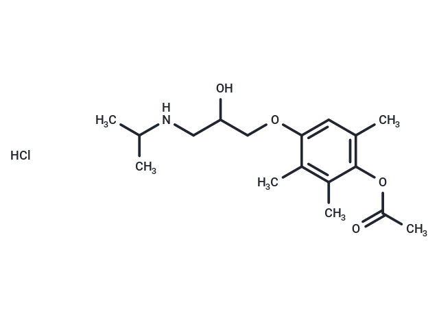 化合物 Metipranolol hydrochloride,Metipranolol hydrochloride