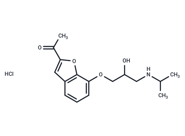 化合物 Befunolol HCl,Befunolol HCl