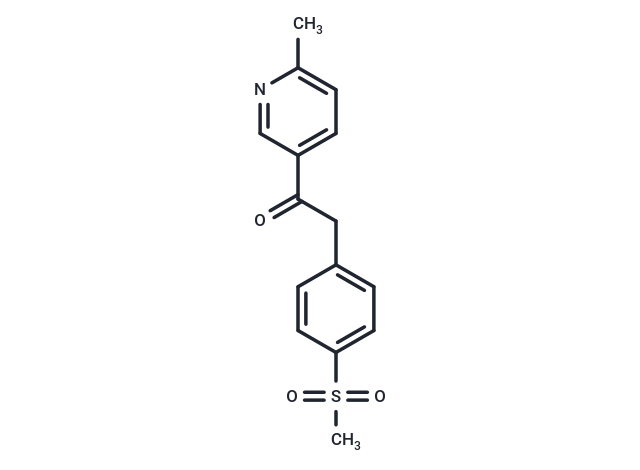 化合物 1-(6-Methylpyridin-3-yl)-2-(4-(methylsulfonyl)phenyl)ethanone,1-(6-Methylpyridin-3-yl)-2-(4-(methylsulfonyl)phenyl)ethanone