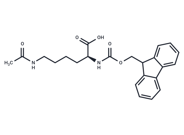 化合物 Fmoc-Lys(Ac)-OH,Fmoc-Lys(Ac)-OH