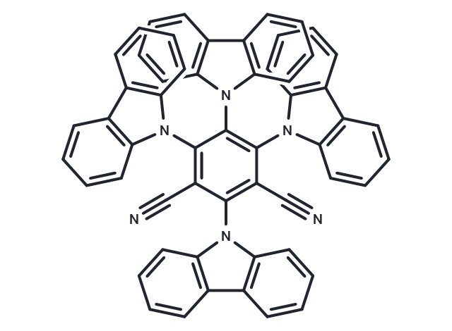 化合物 2,4,5,6-Tetra(9H-carbazol-9-yl)-1,3-Dicyanobenzene,2,4,5,6-Tetra(9H-carbazol-9-yl)-1,3-Dicyanobenzene