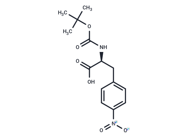 化合物 (S)-2-((tert-Butoxycarbonyl)amino)-3-(4-nitrophenyl)propanoic acid,(S)-2-((tert-Butoxycarbonyl)amino)-3-(4-nitrophenyl)propanoic acid