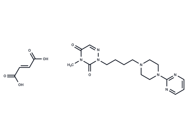 化合物 Eptapirone fumarate,Eptapirone fumarate