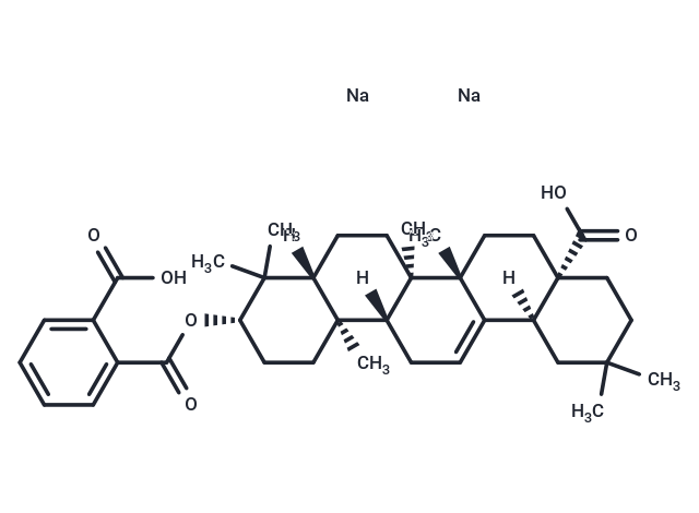 齊墩果酸鄰苯二甲酸二鈉,Oleanolic acid hemiphthalate disodium salt