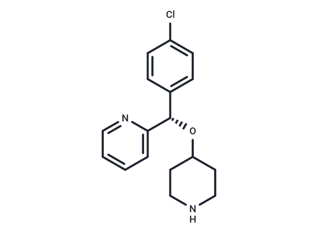 化合物 (S)-2-((4-Chlorophenyl)(piperidin-4-yloxy)methyl)pyridine,(S)-2-((4-Chlorophenyl)(piperidin-4-yloxy)methyl)pyridine