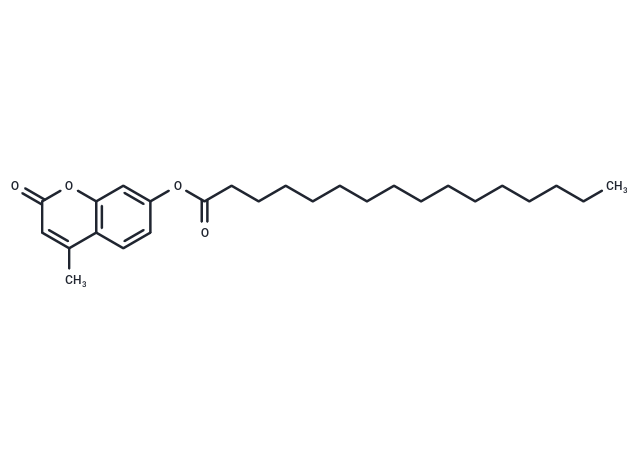 化合物 4-Methylumbelliferyl palmitate,4-Methylumbelliferyl palmitate