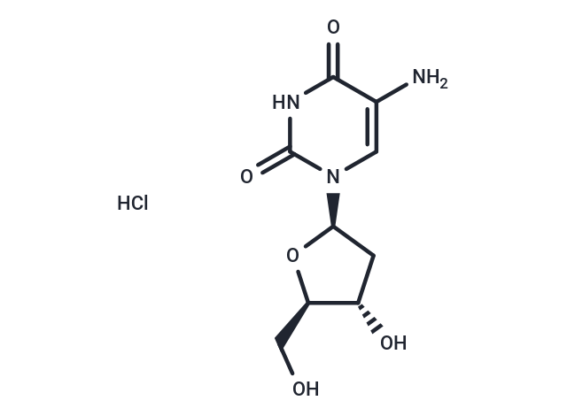 化合物 5-Amino-2’-deoxyuridine ? hydrochloride,5-Amino-2’-deoxyuridine ? hydrochloride