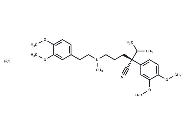 化合物 (R)-Verapamil hydrochloride,(R)-Verapamil hydrochloride