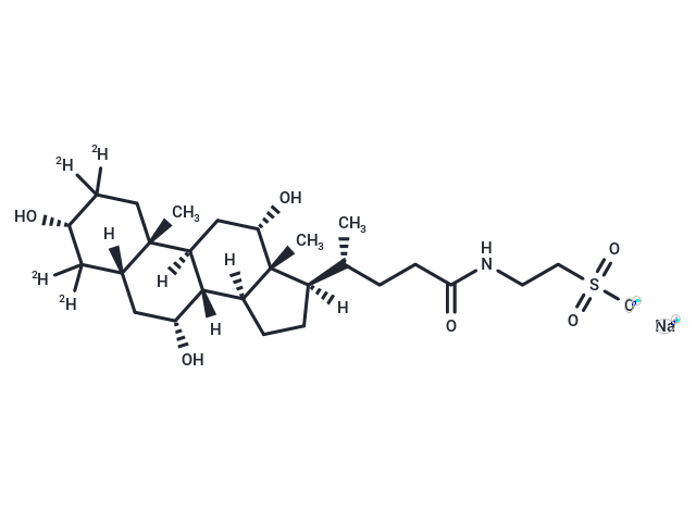 化合物 Taurocholic Acid-d4 Sodium,Taurocholic Acid-d4 Sodium