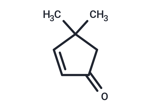 化合物 4,4-Dimethyl-2-cyclopenten-1-one,4,4-Dimethyl-2-cyclopenten-1-one