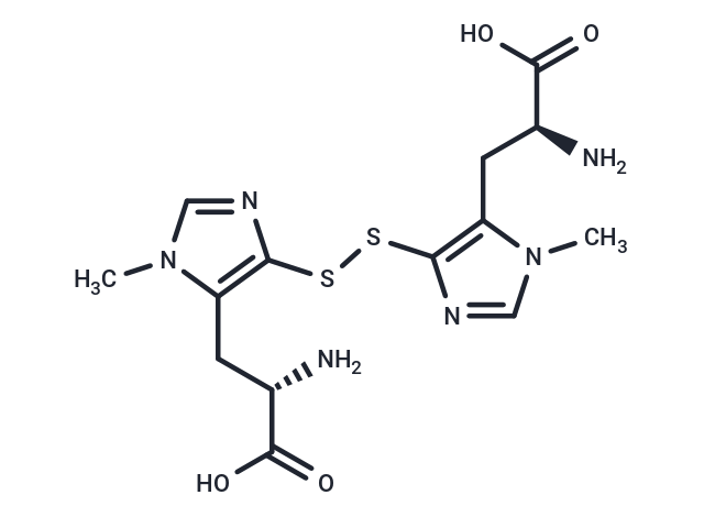 化合物 1-N-Methyl-4-mercaptohistidine disulfide,1-N-Methyl-4-mercaptohistidine disulfide