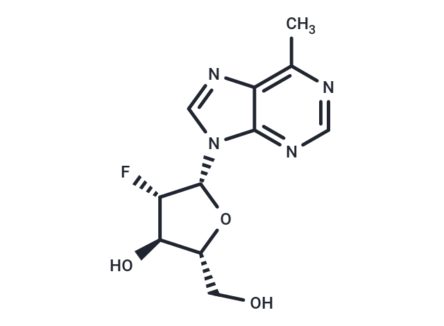 化合物 6-Methylpurine-2’-deoxy-2’-fluoro-beta-D-arabinoriboside,6-Methylpurine-2’-deoxy-2’-fluoro-beta-D-arabinoriboside