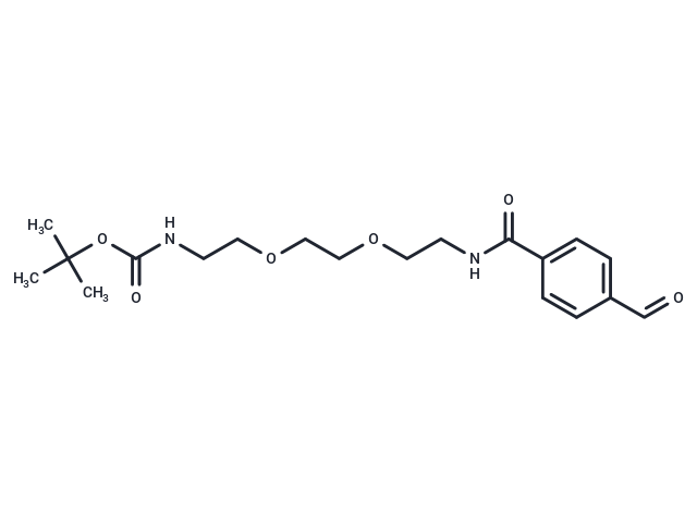 化合物 Ald-Ph-PEG2-NH-Boc,Ald-Ph-PEG2-NH-Boc