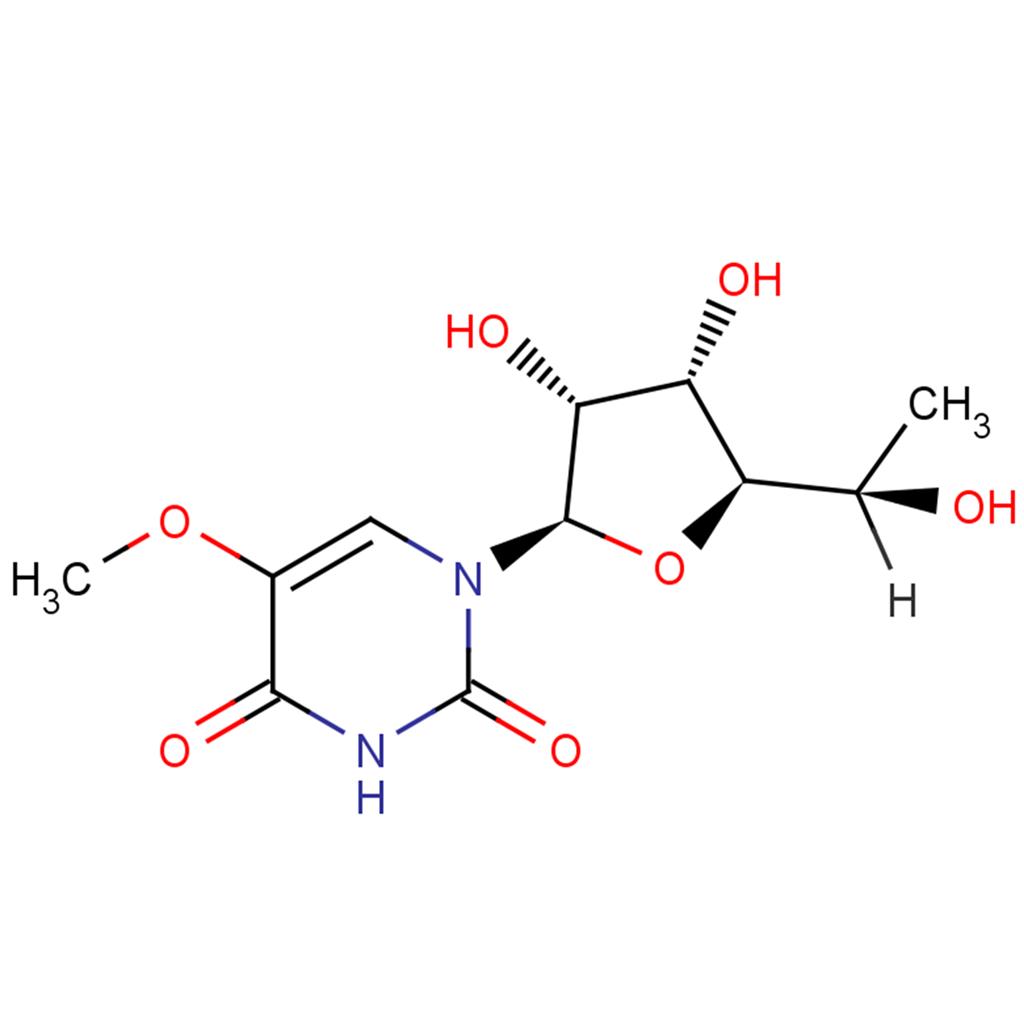 化合物 5-Methoxy-5’(R)-C-methyluridine,5-Methoxy-5’(R)-C-methyluridine