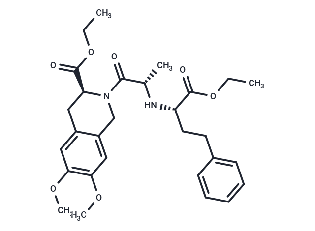 化合物 Moexipril ethyl ester,Moexipril ethyl ester