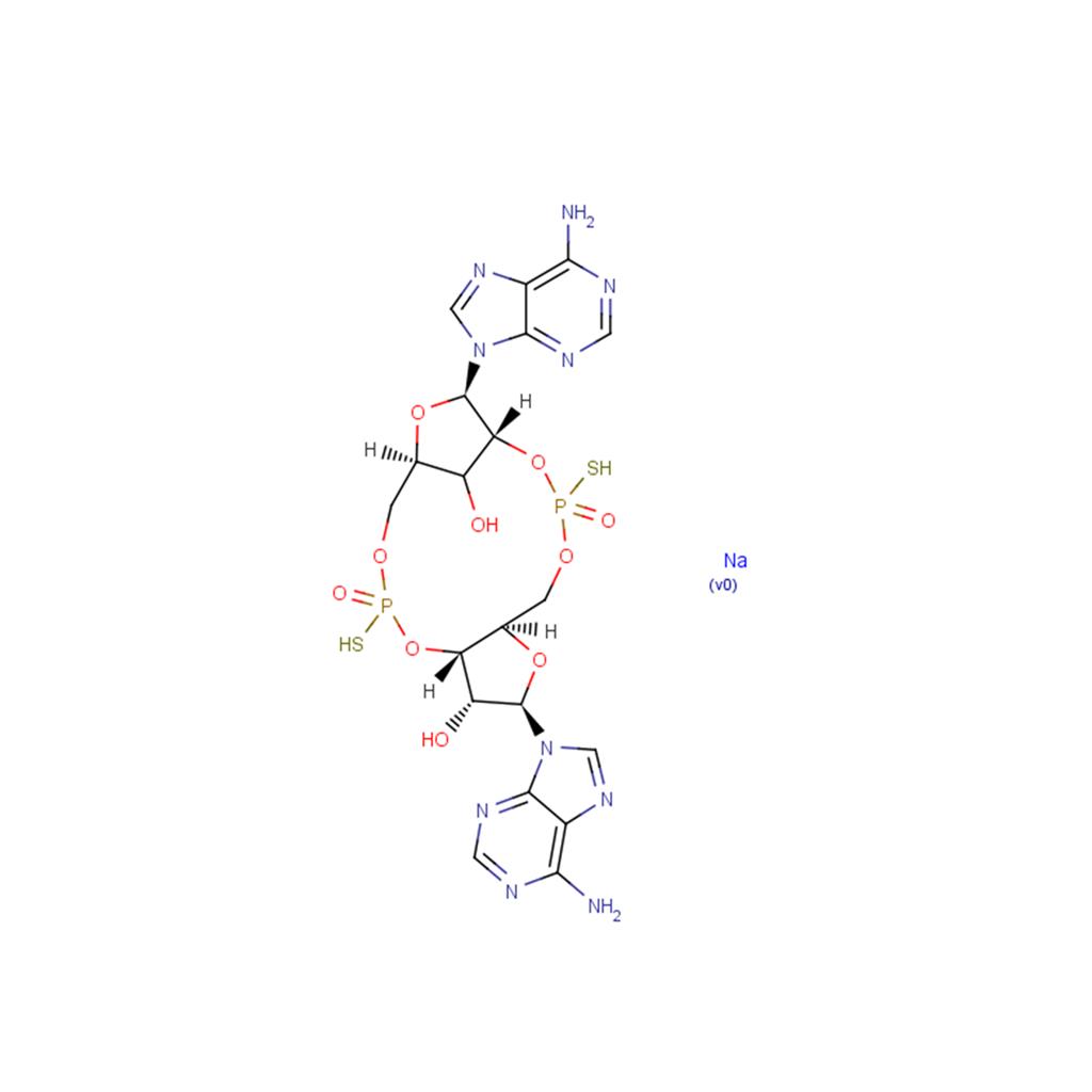 化合物 ADU-S100 disodium salt,ADU-S100 disodium salt