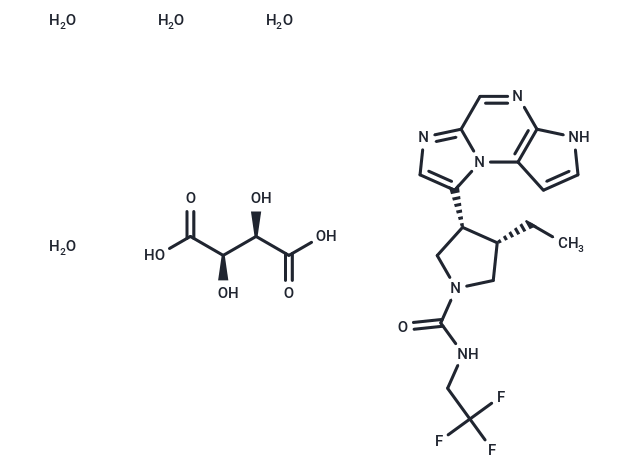 化合物 Upadacitinib tartrate,Upadacitinib tartrate