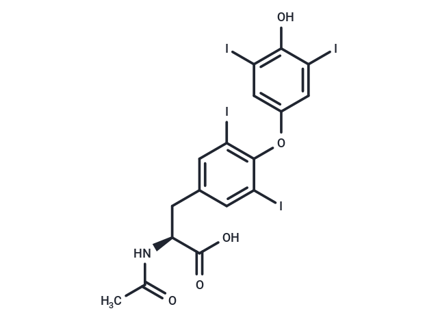 化合物 N-Acetylthyroxine,N-Acetylthyroxine