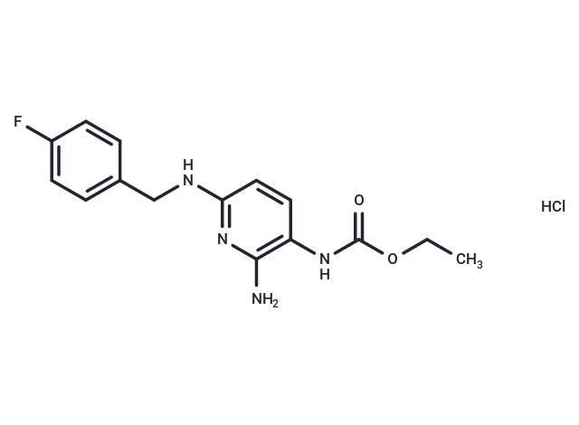 化合物 Flupirtine HCl,Flupirtine HCl