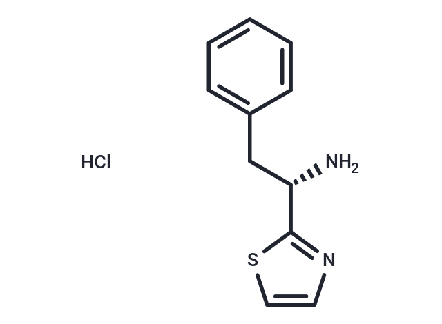 (S)-2-苯基-1-(噻唑-2-基)乙胺,(S)-Dolaphenine hydrochloride