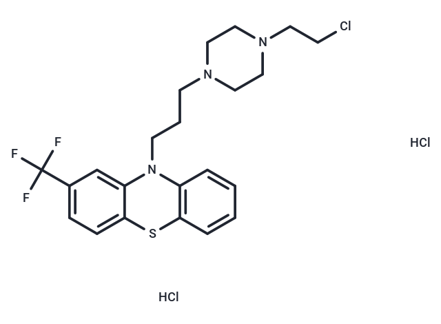 Fluphenazine-N-2-chloroethane (hydrochloride),Fluphenazine-N-2-chloroethane (hydrochloride)