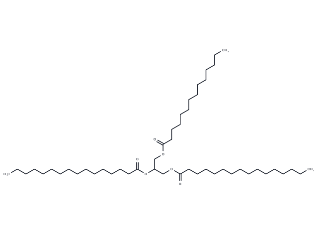 化合物 1,2-Dipalmitoyl-3-Myristoyl-rac-glycerol,1,2-Dipalmitoyl-3-Myristoyl-rac-glycerol