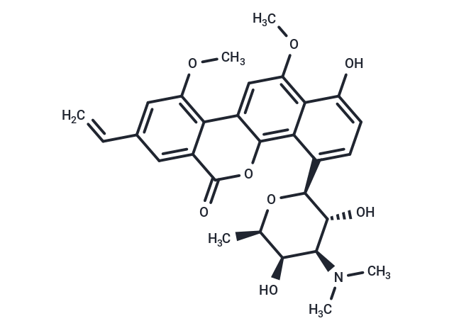 化合物 Desacetylravidomycin,Desacetylravidomycin