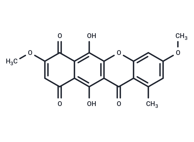 化合物 Bikaverin,Bikaverin