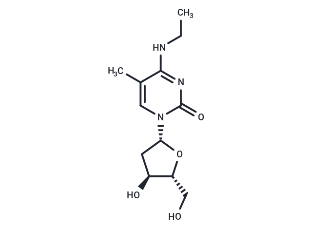 化合物 2’-Deoxy-N4-ethyl-5-methylcytidine,2’-Deoxy-N4-ethyl-5-methylcytidine