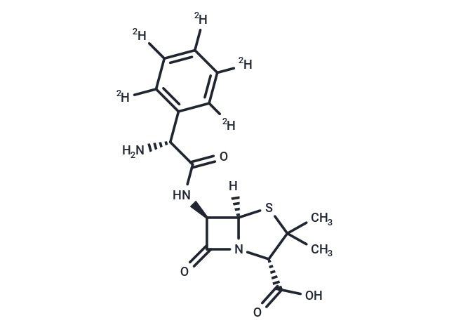 化合物 Ampicillin-d5,Ampicillin-d5