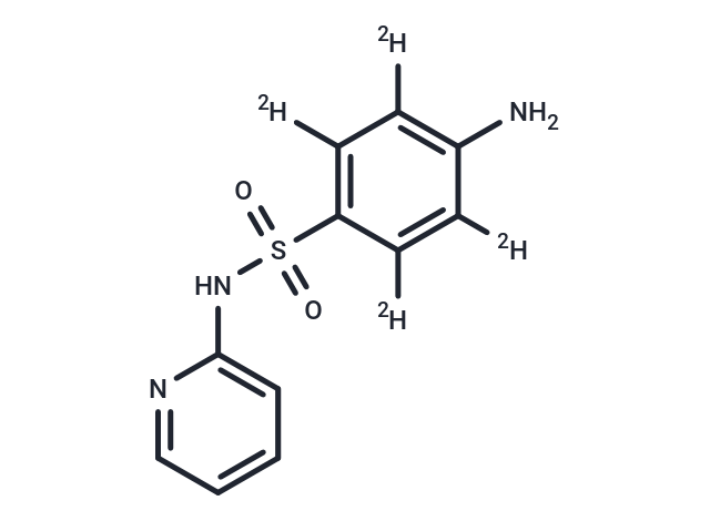 化合物 Sulfapyridine-d4,Sulfapyridine-d4