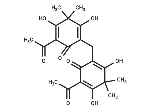 白綿馬素AA,Albaspidin AA