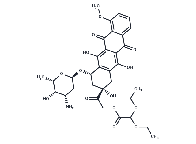 化合物 Detorubicin Free Base,Detorubicin Free Base