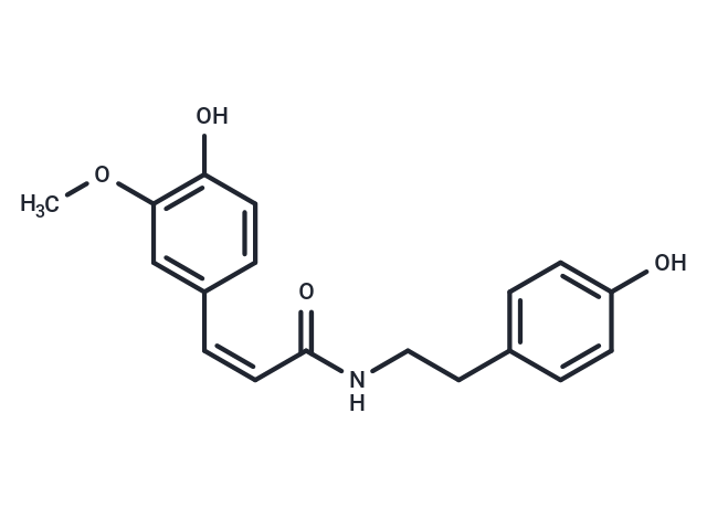 N-順式-阿魏酰酪胺,Cis-N-Feruloyltyramine