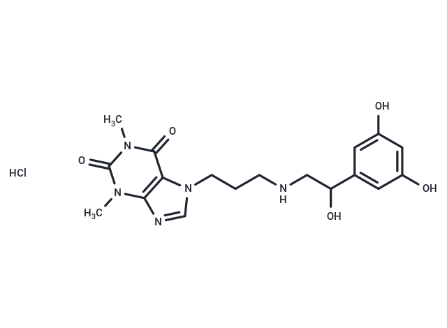 化合物 Reproterol hydrochloride,Reproterol hydrochloride