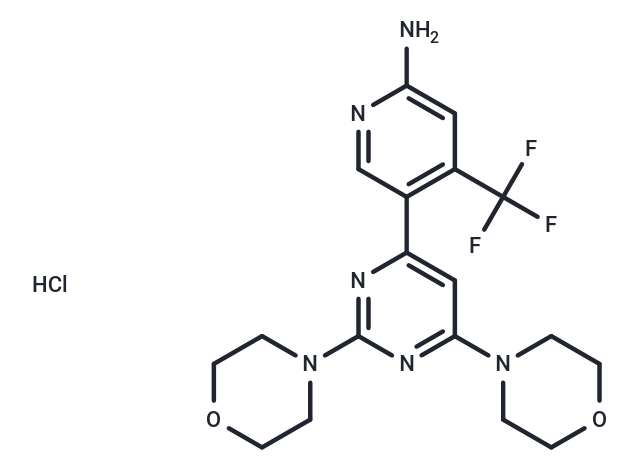 化合物 Buparlisib Hydrochloride,Buparlisib Hydrochloride