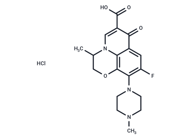 化合物 Ofloxacin HCl,Ofloxacin HCl