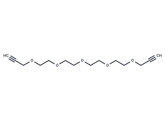 化合物 Bis-propargyl-PEG4,Bis-propargyl-PEG4