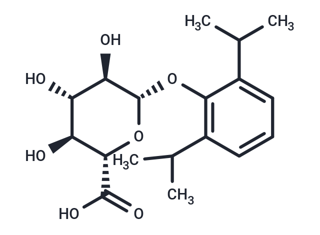 Propofol β-D-Glucuronide,Propofol β-D-Glucuronide