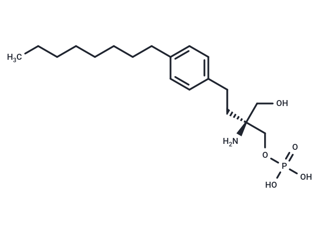 化合物 FTY720 (S)-Phosphate,FTY720 (S)-Phosphate