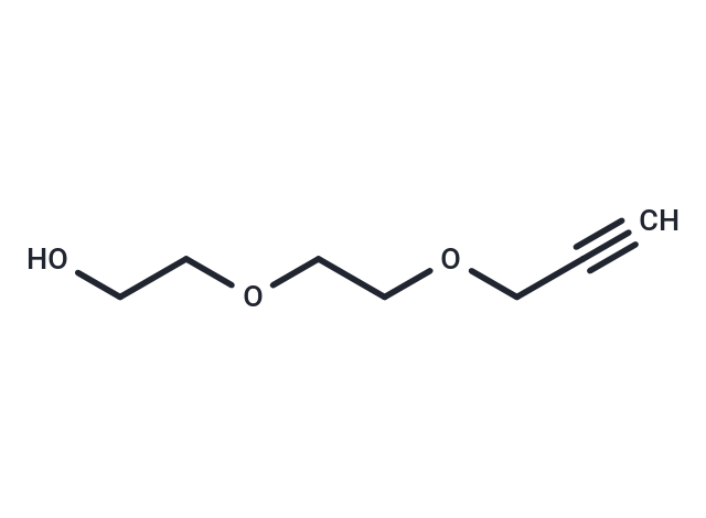 化合物 Propargyl-PEG2-OH,Propargyl-PEG2-OH