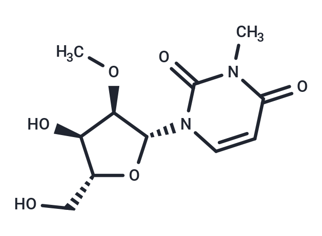 化合物 N3-Methyl-2’-O-methyluridine,N3-Methyl-2’-O-methyluridine