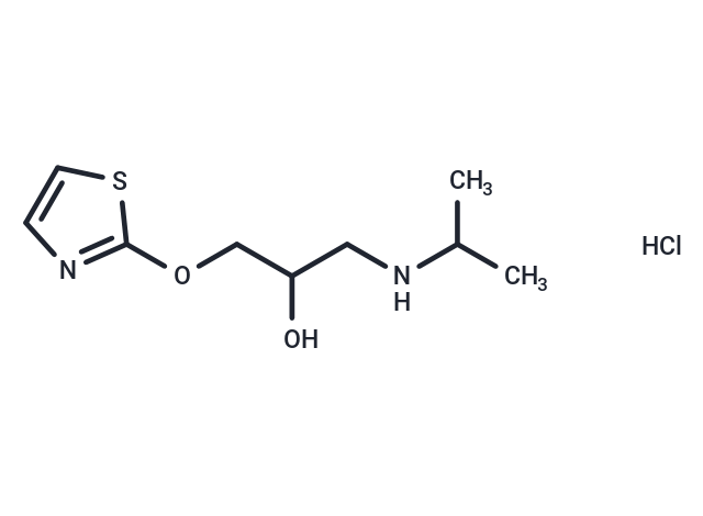 化合物 Tazolol HCl,Tazolol HCl