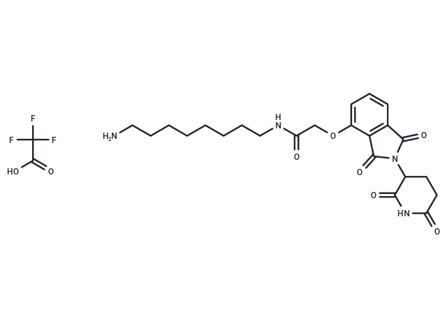 化合物 Cereblon Ligand -Linker Conjugates 2 TFA,Cereblon Ligand -Linker Conjugates 2 TFA