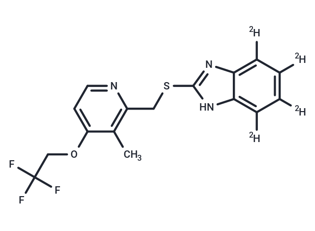 化合物 Lansoprazole Sulfide D4,Lansoprazole Sulfide D4