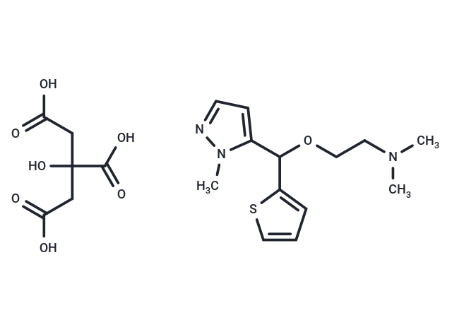 化合物 Dilopetine Citrate,Dilopetine Citrate